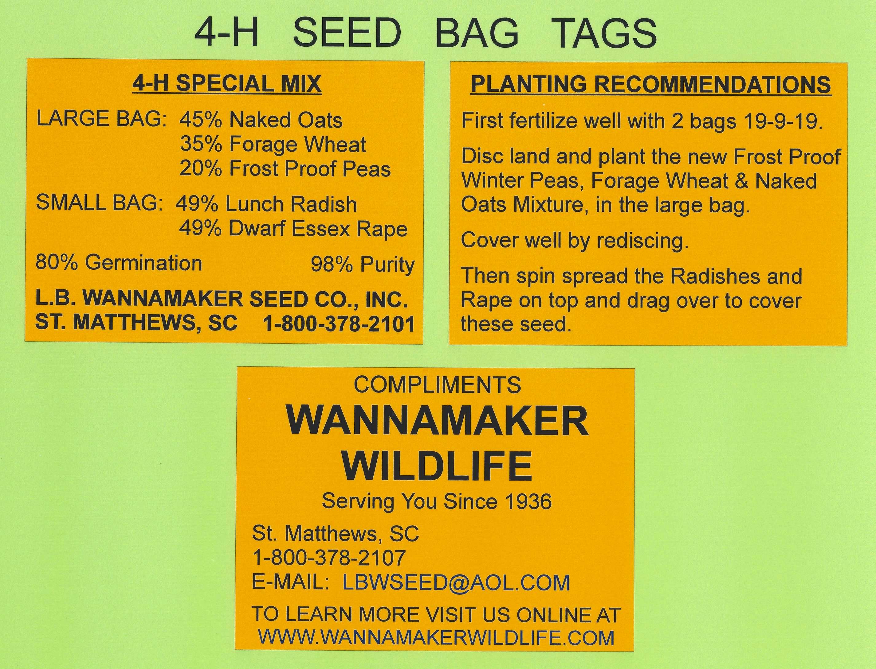 Wannamaker Wildlife logo