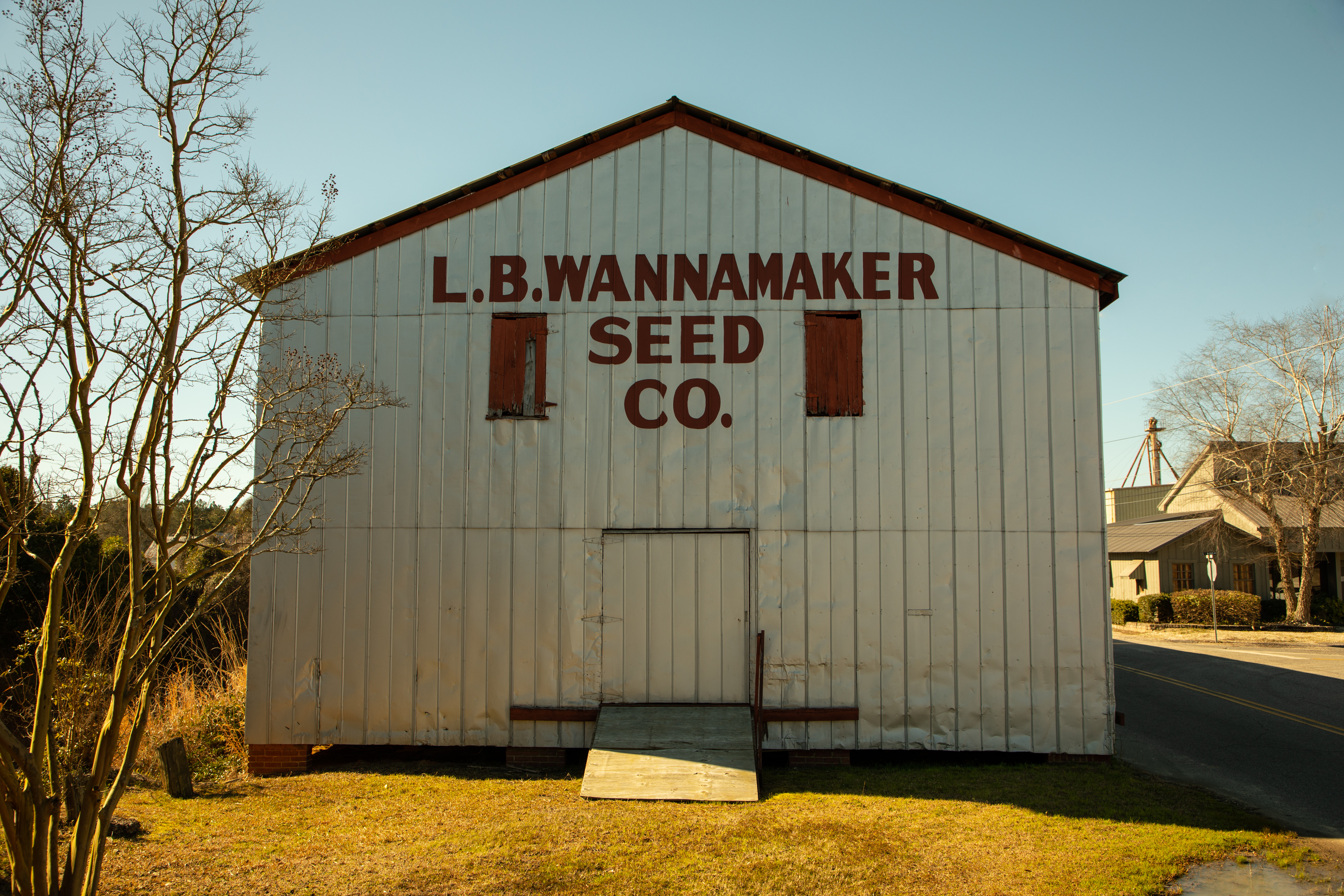 Wannamaker Seed Company old warehouse.